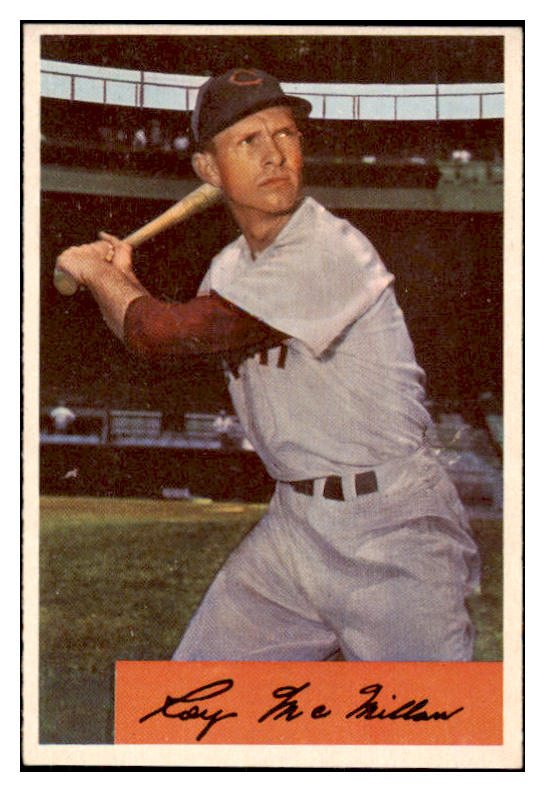 1954 Bowman Baseball #012 Roy McMillan Reds NR-MT 497559
