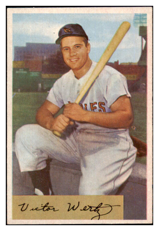 1954 Bowman Baseball #021 Vic Wertz Orioles NR-MT 497567