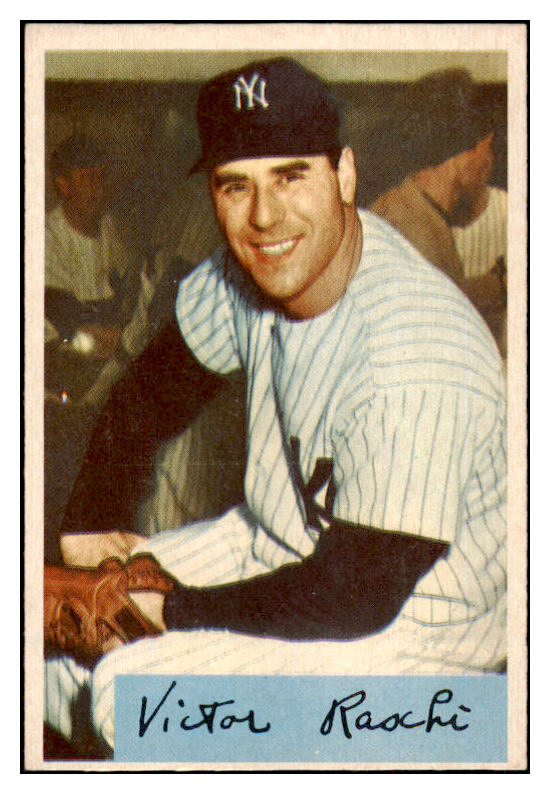 1954 Bowman Baseball #033 Vic Raschi Yankees NR-MT 497583