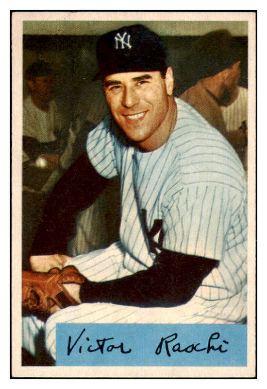 1954 Bowman Baseball #033 Vic Raschi Yankees NR-MT 497584