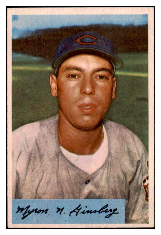 1954 Bowman Baseball #052 Joe Ginsberg Indians NR-MT 497607