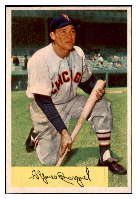 1954 Bowman Baseball #054 Chico Carrasquel White Sox NR-MT 497610