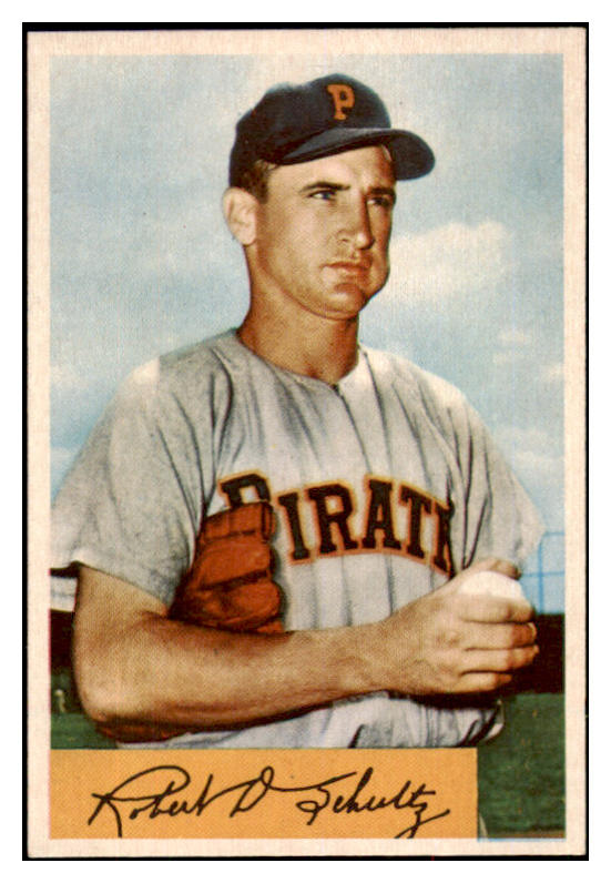 1954 Bowman Baseball #059 Bob Schultz Pirates NR-MT 497614