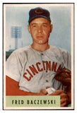 1954 Bowman Baseball #060 Fred Baczewski Reds NR-MT 497615