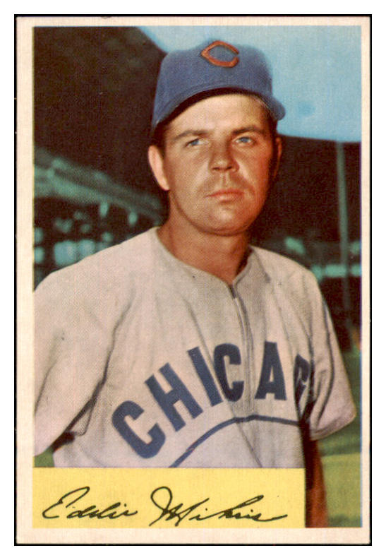 1954 Bowman Baseball #061 Eddie Miksis Cubs NR-MT 497617