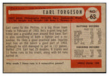 1954 Bowman Baseball #063 Earl Torgeson Phillies NR-MT 497618