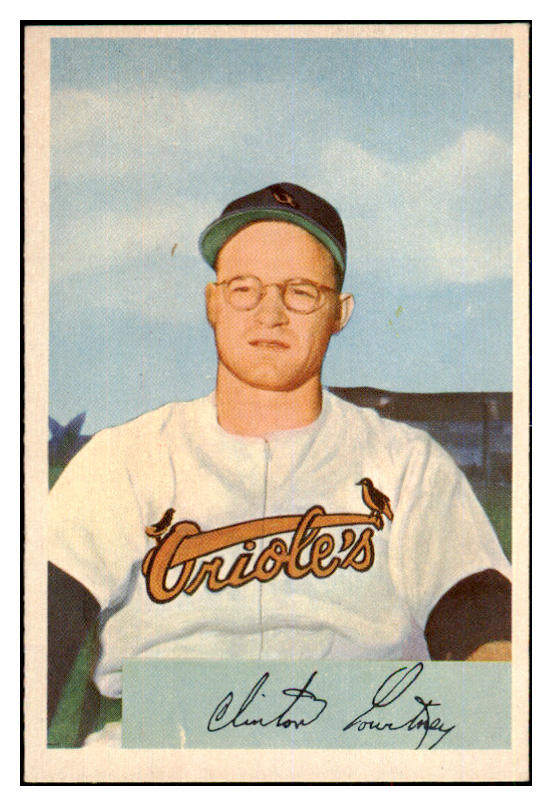 1954 Bowman Baseball #069 Clint Courtney Orioles NR-MT 497625