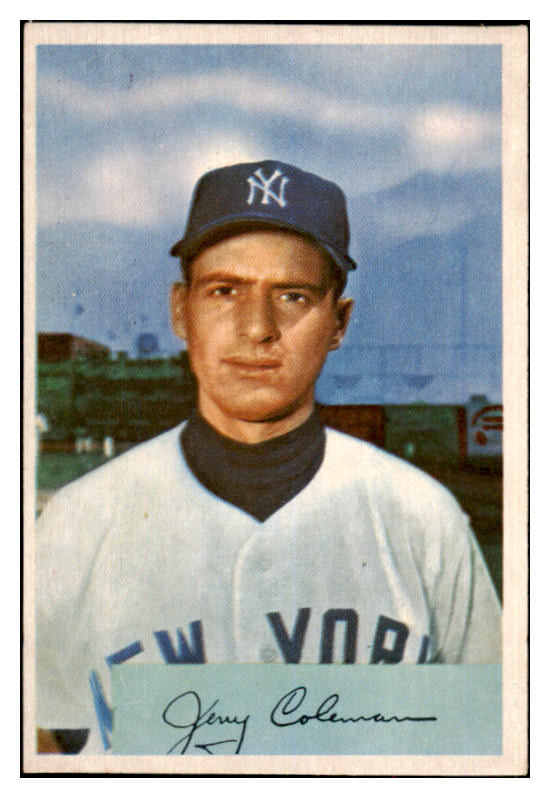 1954 Bowman Baseball #081 Jerry Coleman Yankees NR-MT 497639