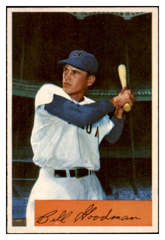 1954 Bowman Baseball #082 Billy Goodman Red Sox NR-MT 497640