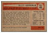 1954 Bowman Baseball #082 Billy Goodman Red Sox NR-MT 497640