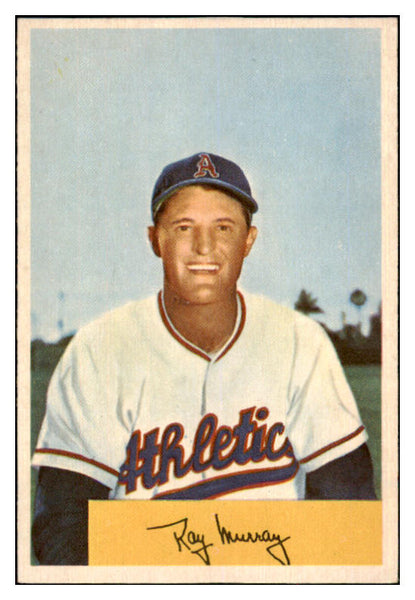 1954 Bowman Baseball #083 Ray Murray A's NR-MT 497642