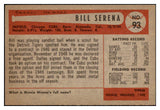 1954 Bowman Baseball #093 Bill Serena Cubs NR-MT 497651
