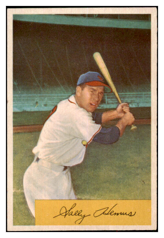 1954 Bowman Baseball #094 Solly Hemus Cardinals NR-MT 497653