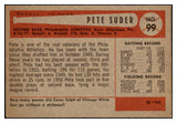 1954 Bowman Baseball #099 Pete Suder A's NR-MT 497658