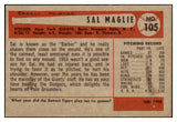 1954 Bowman Baseball #105 Sal Maglie Giants NR-MT 497664