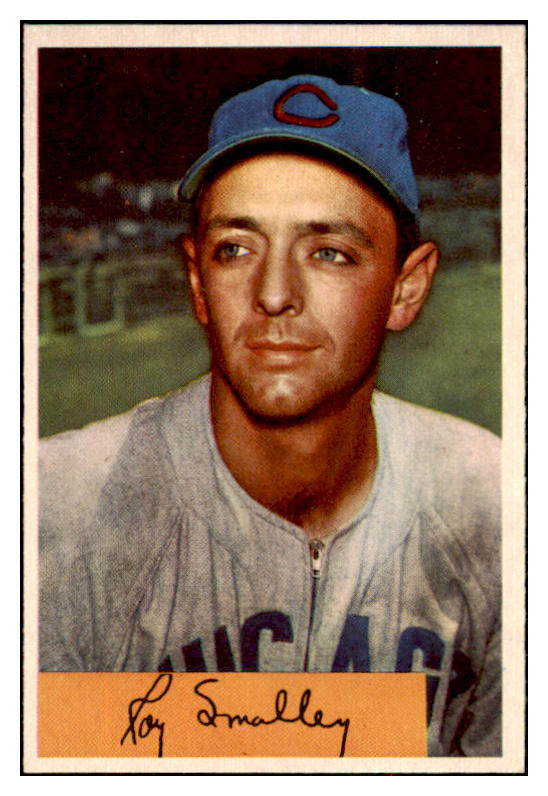 1954 Bowman Baseball #109 Roy Smalley Cubs NR-MT 497669