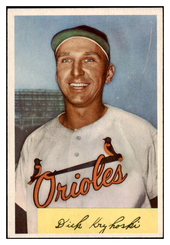 1954 Bowman Baseball #117 Dick Kryhoski Orioles NR-MT 497677