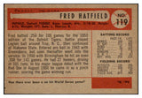 1954 Bowman Baseball #119 Fred Hatfield Tigers EX-MT 497679