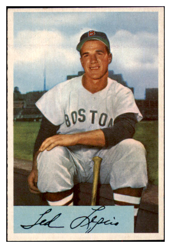 1954 Bowman Baseball #162 Ted Lepcio Red Sox NR-MT 497728