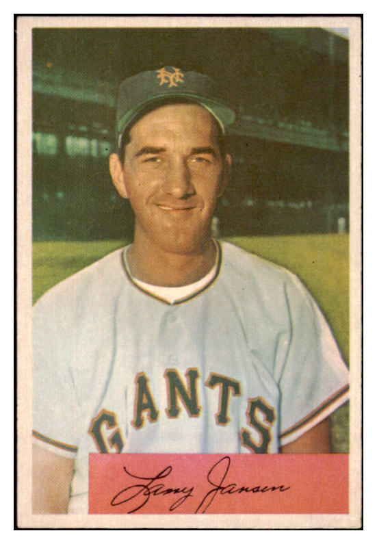 1954 Bowman Baseball #169 Larry Jansen Giants NR-MT 497734