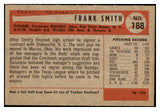 1954 Bowman Baseball #188 Frank Smith Reds NR-MT 497754