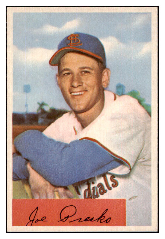 1954 Bowman Baseball #190 Joe Presko Cardinals NR-MT 497756