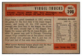 1954 Bowman Baseball #198 Virgil Trucks White Sox EX-MT 497764