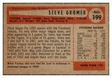 1954 Bowman Baseball #199 Steve Gromek Tigers NR-MT 497765