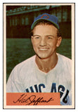 1954 Bowman Baseball #205 Hal Jeffcoat Cubs NR-MT 497771