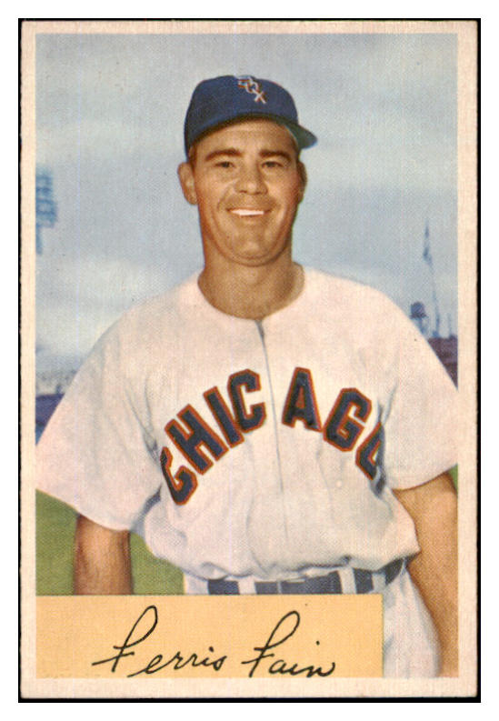 1954 Bowman Baseball #214 Ferris Fain White Sox NR-MT 497781