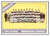 1966 Topps Baseball #131 California Angels Team EX-MT 497795