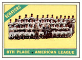 1966 Topps Baseball #194 Washington Senators Team EX-MT 497796