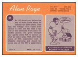 1970 Topps Football #059 Alan Page Vikings NR-MT 497831