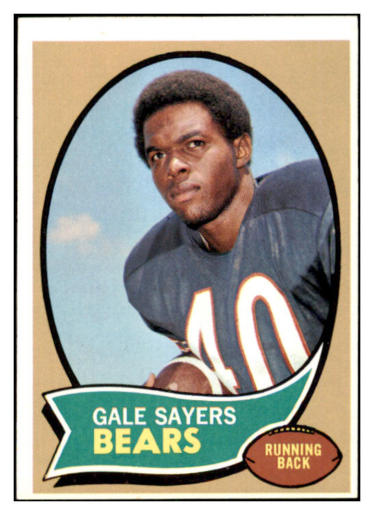 1970 Topps Football #070 Gale Sayers Bears EX-MT oc 497832