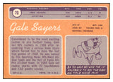 1970 Topps Football #070 Gale Sayers Bears EX-MT oc 497832