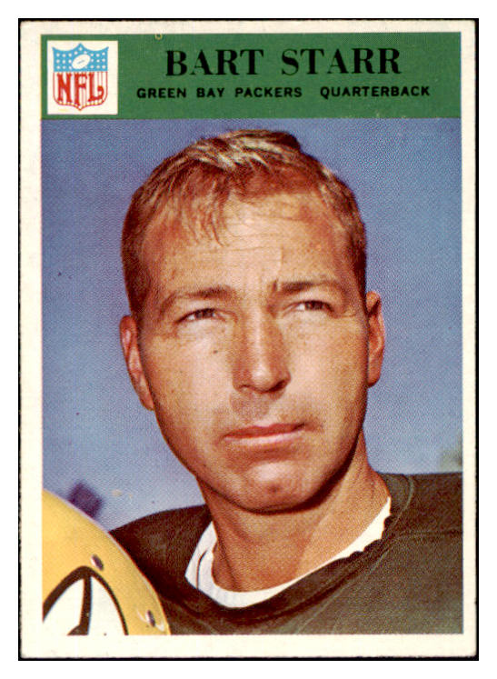 1966 Philadelphia Football #088 Bart Starr Packers EX+/EX-MT 497848