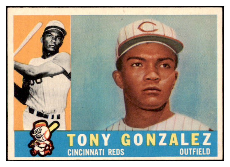 1960 Topps Baseball #518 Tony Gonzalez Reds NR-MT 497855