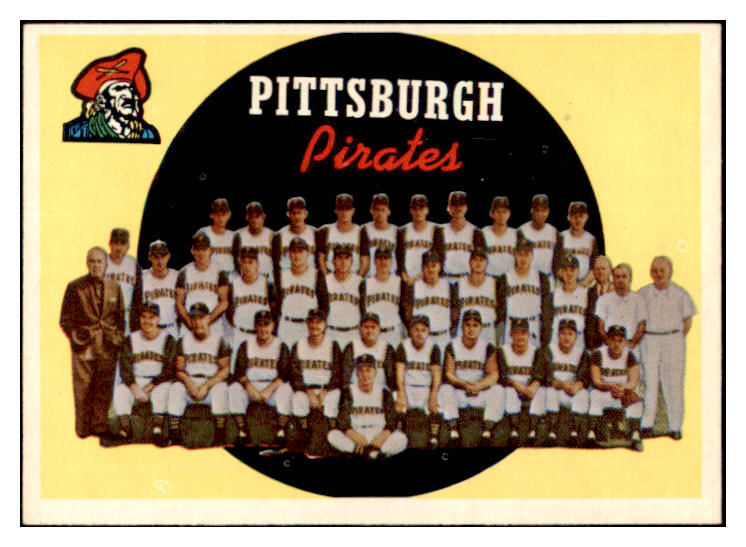 1959 Topps Baseball #528 Pittsburgh Pirates Team NR-MT 497859