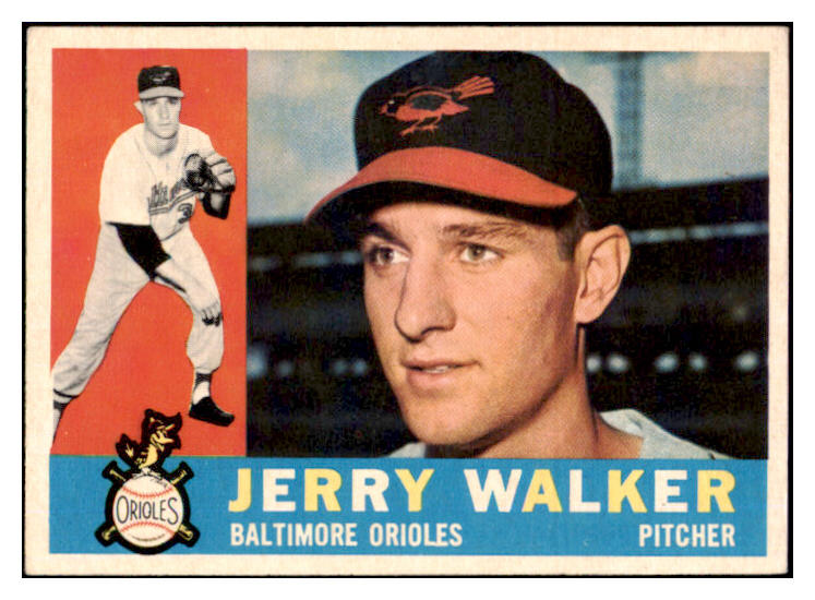 1960 Topps Baseball #540 Jerry Walker Orioles EX-MT 497865