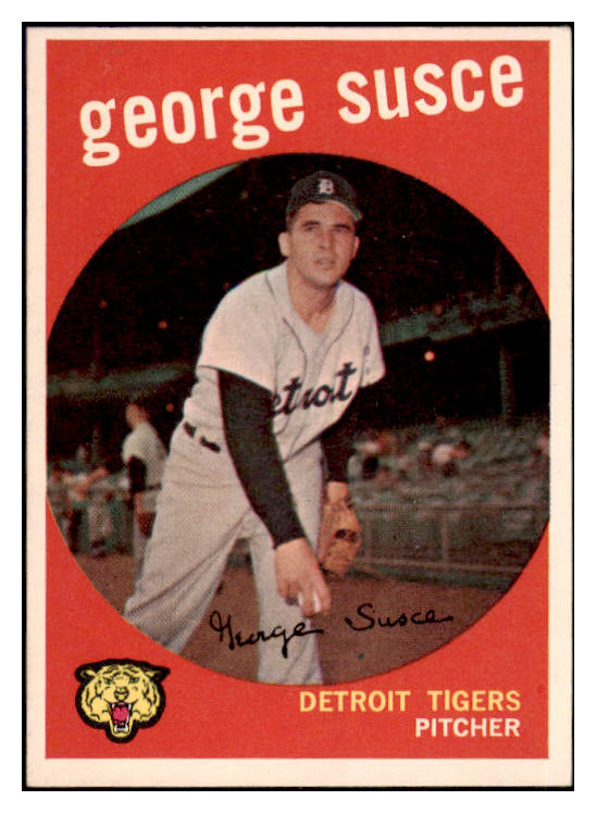 1959 Topps Baseball #511 George Susce Tigers EX-MT 497873