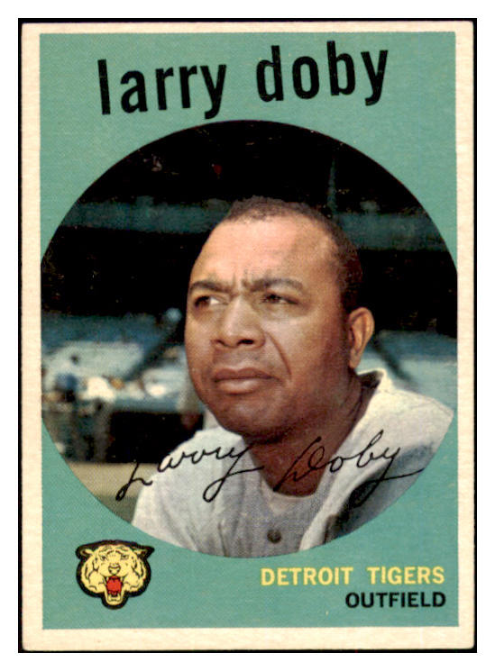 1959 Topps Baseball #455 Larry Doby Tigers EX-MT 497875