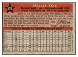 1958 Topps Baseball #479 Nellie Fox A.S. White Sox EX-MT 497890