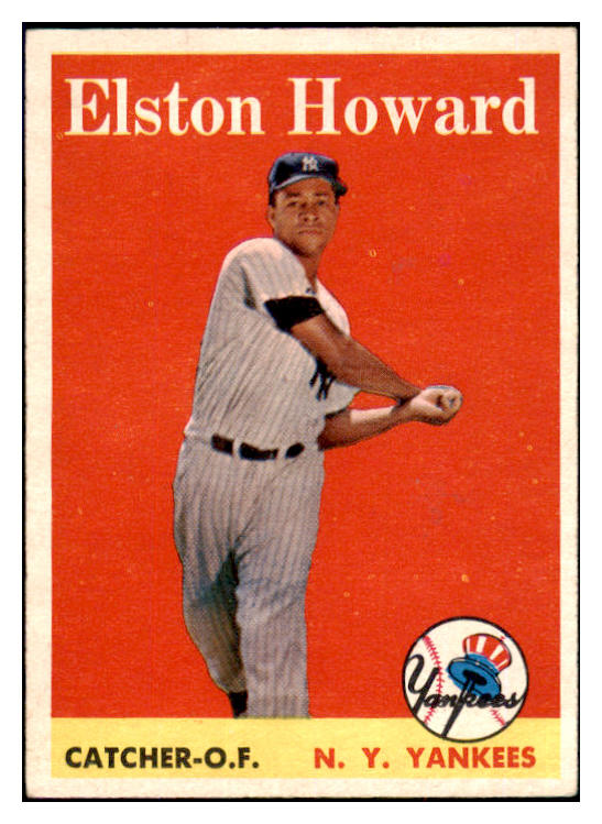 1958 Topps Baseball #275 Elston Howard Yankees EX-MT 497893