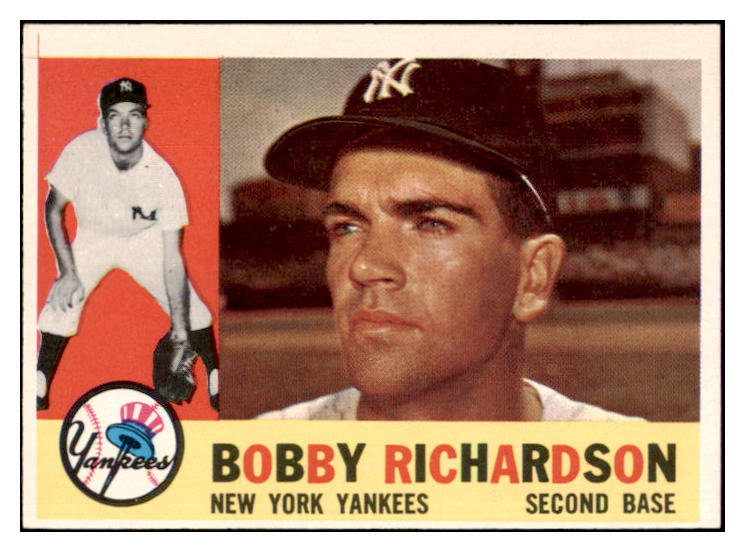 1960 Topps Baseball #405 Bobby Richardson Yankees EX-MT 497901