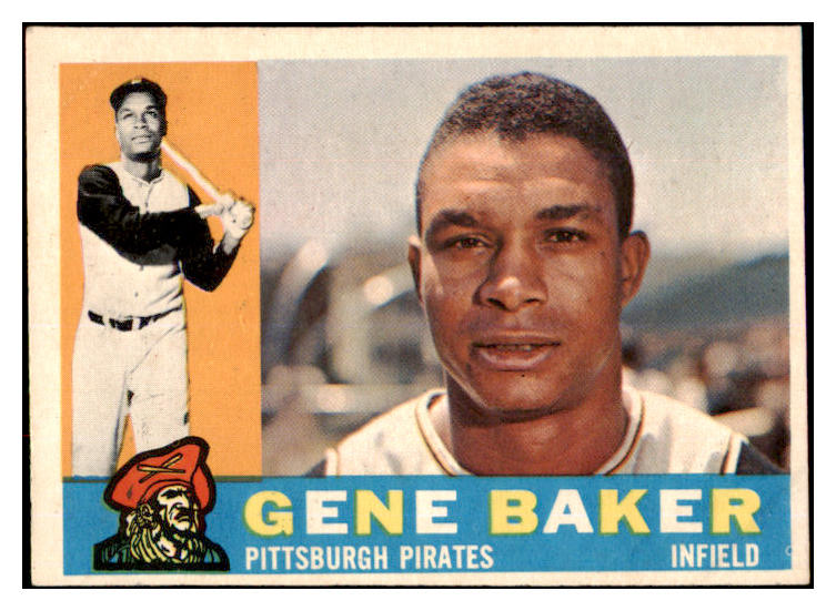 1960 Topps Baseball #539 Gene Baker Pirates EX-MT 497905