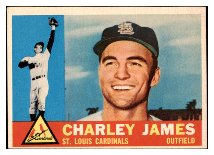 1960 Topps Baseball #517 Charley James Cardinals EX-MT 497912