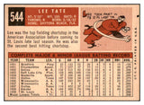 1959 Topps Baseball #544 Lee Tate Cardinals NR-MT 497920