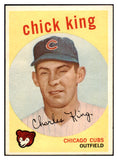 1959 Topps Baseball #538 Chick King Cubs NR-MT 497925