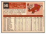 1959 Topps Baseball #546 Al Schroll Phillies NR-MT 497927