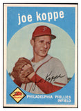 1959 Topps Baseball #517 Joe Koppe Phillies NR-MT 497929